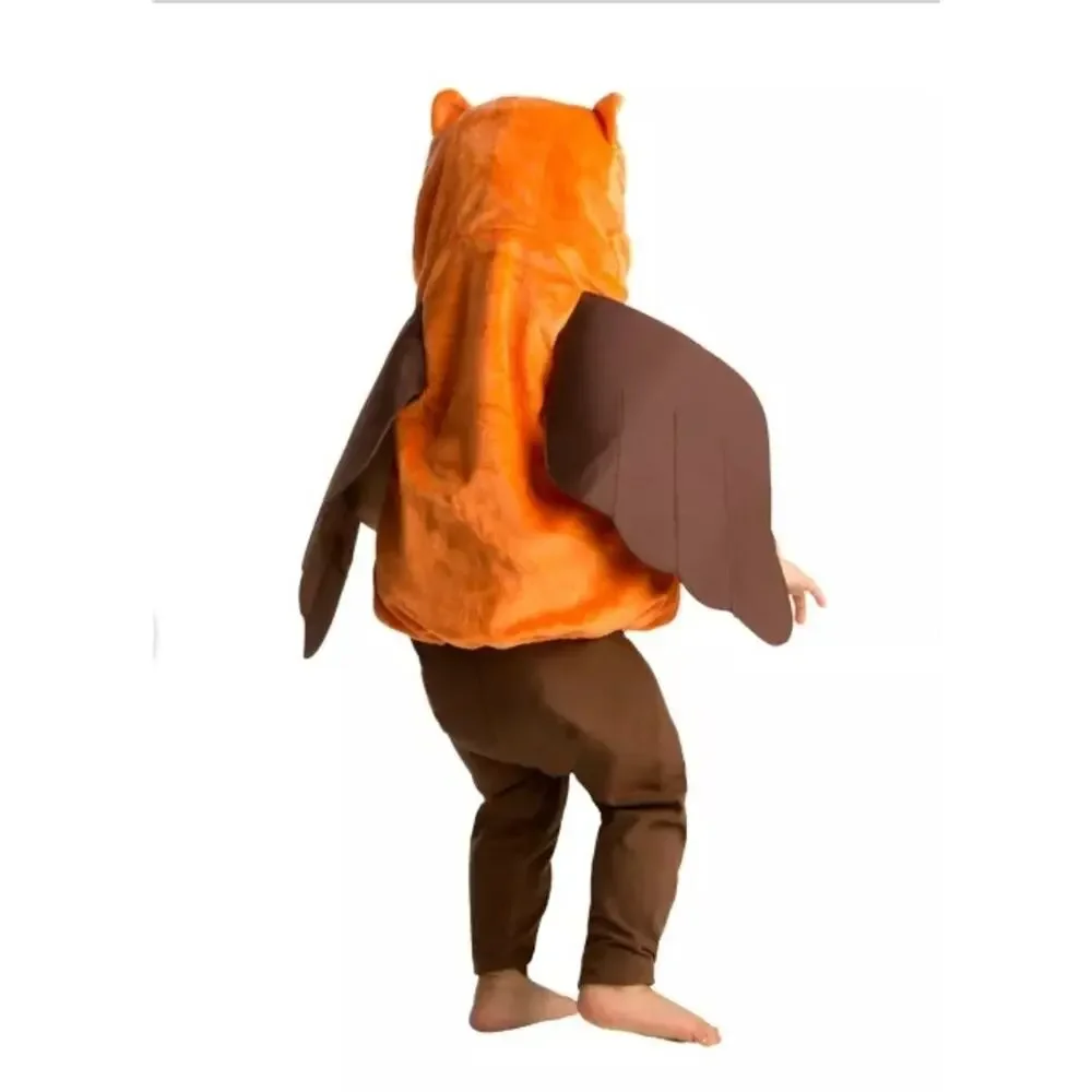 Spirit Halloween Baby Owl Hooded Halloween Costume Size 0-9 Month